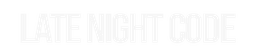 Late Night Code logo